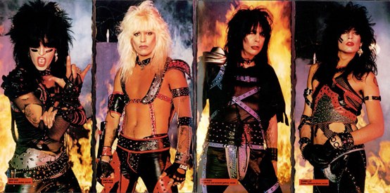 Motley Crue in 1983